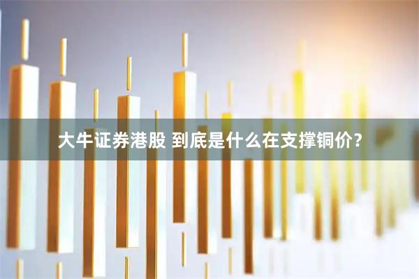 大牛证券港股 到底是什么在支撑铜价？